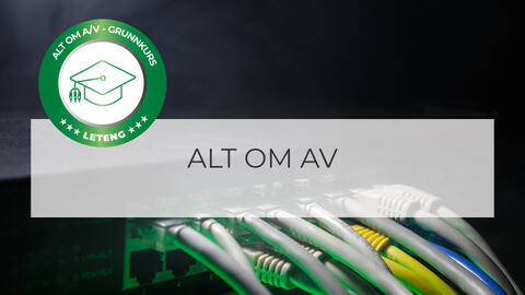 Les mer om Alt om AV